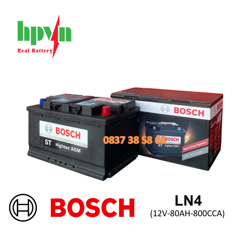 ẮC QUY BOSCH LN4 (12V-80AH)